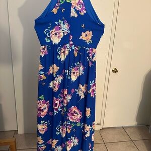 Everly Blue and Pink Dress